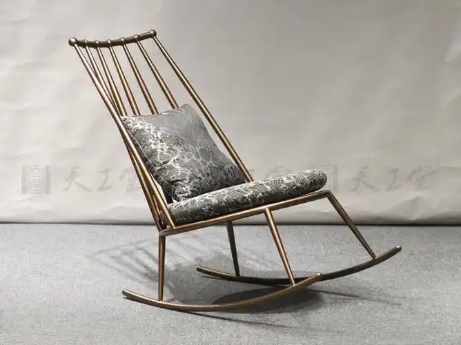 高档不锈钢摇椅