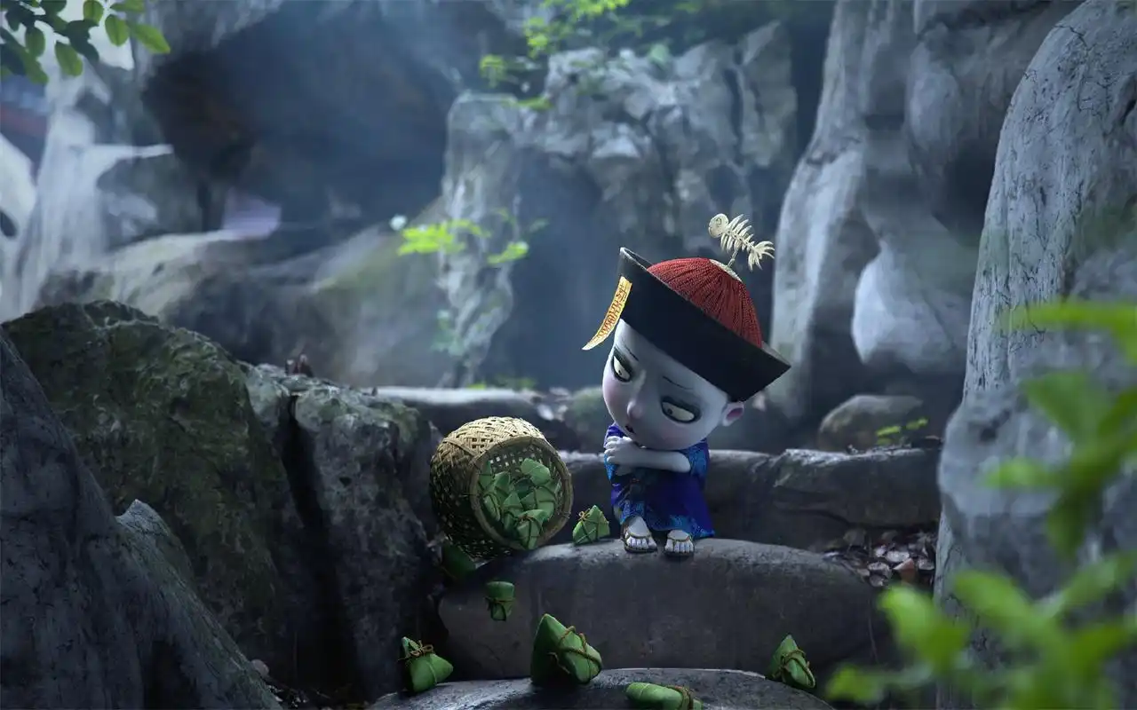 可爱僵小鱼呆萌高清桌面壁纸高清大图预览1920x1200_卡通动漫下载_美