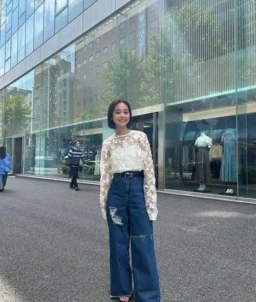 分享日本博主aoi的穿搭小技巧,时髦又好看_剪裁_好身材_时尚