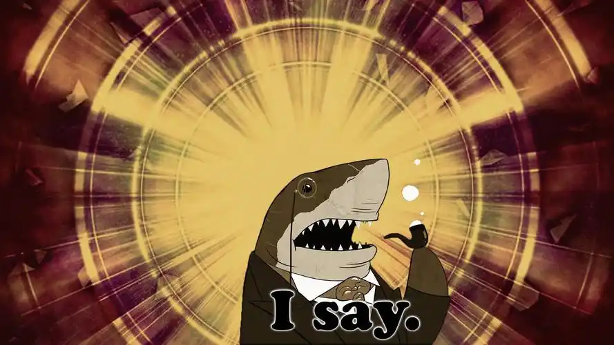 自然动物鲨鱼幽默艺术设计艺术品sharkhumorartwork壁纸图片