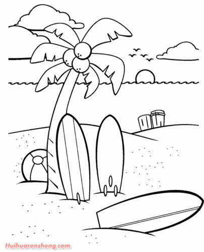 图片简笔画图片少儿图库中国儿童资源网手绘卡通沙滩车简笔画图片大全