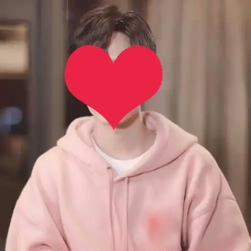 肖战同爱心粉色卫衣韩版宽松学生懒惰纯色情侣卫衣