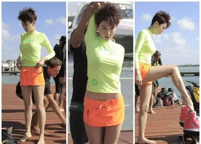 终于,在《花样姐姐第二季》中,她以完美的身材和自信的表现赢得了观众