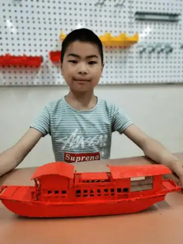 搭百年红船抒爱党情怀快来体验制作红船吧