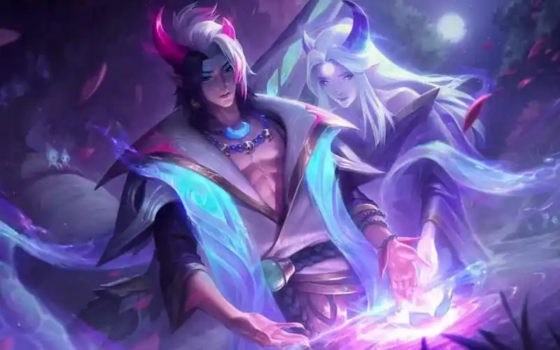 lol英雄联盟新皮肤预览 灵魂莲花 厄斐琉斯