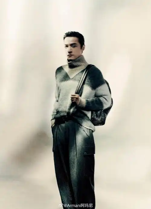 armani#全球形象代言人@胡歌出镜 giorgio armani 2023 秋冬系列广告