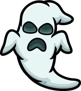 幽灵卡通图片