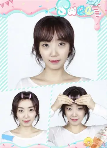 空气刘海怎么打理?三分钟打理空气刘海方法演示