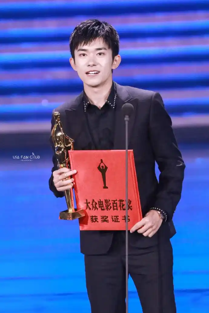 易烊千玺获得百花最佳新人奖,包揽内地三大电影节新人奖!
