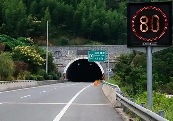 高速上经过隧道不注意这个标志一次就扣12分车主要重视