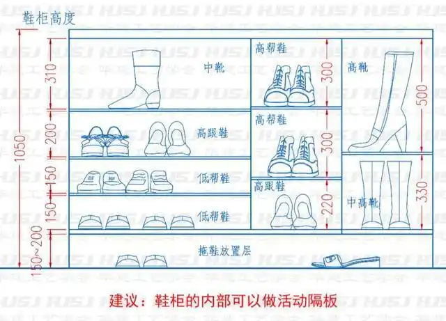 30种鞋柜格局尺寸图,收藏备用,装修不再难倒你_网易订阅
