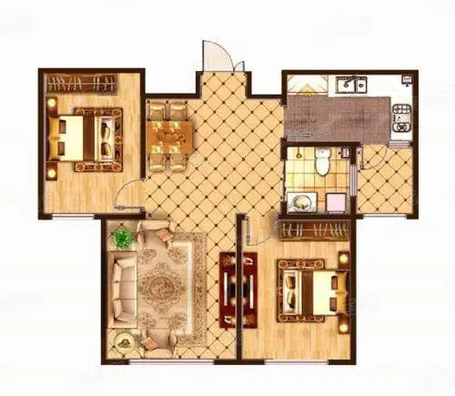 沧州君悦府户型图,沧州颐和君悦府户型_大山谷图库