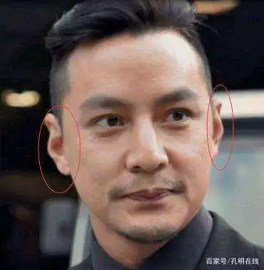 4,双耳贴脑. 聪明,温柔,富贵之象. 5,兜风耳.