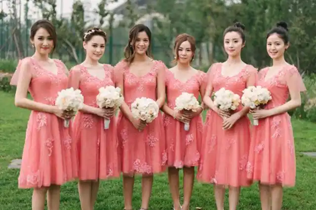 盘点娱乐圈"最美伴娘团" 她们比新娘更抢镜!