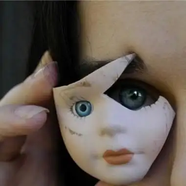 恐怖病女头像图片有点恐怖吓人的病女图片头像