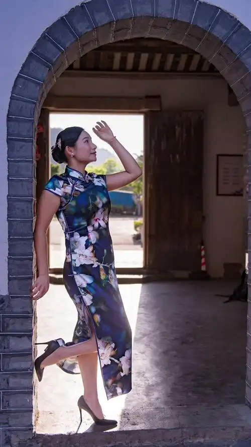 百侯古镇旗袍秀