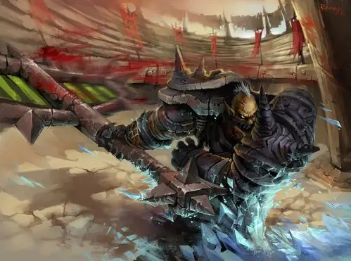 铁血沙场 《魔兽世界》战士同人精选画作