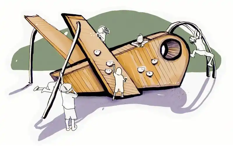 828282手绘分享无动力设施