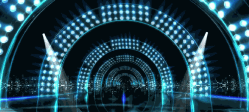 163led屏幕高清视频素材动感酷炫灯光璀璨变幻vj舞台晚会动态背景