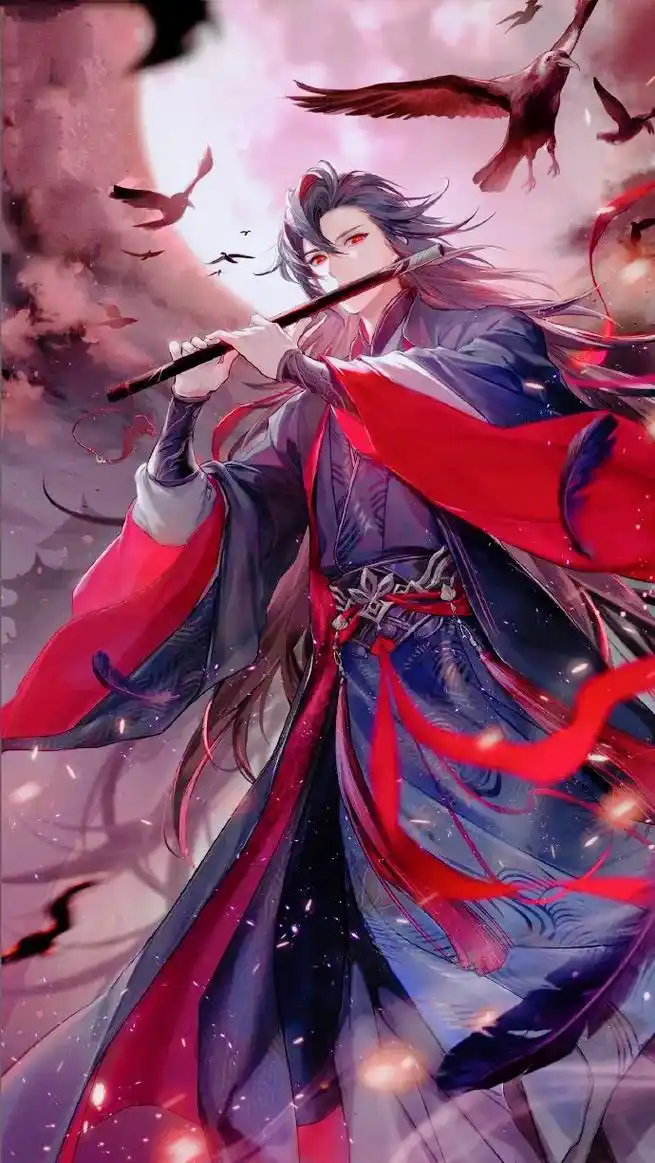 壁纸#魔道祖师 #古风美男 #古风 #动漫 #送你一张壁纸  - 抖音