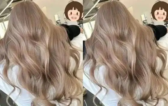 显白,而且染发前发色可能含有色素或发胶等物质,所以需要进行漂染处理