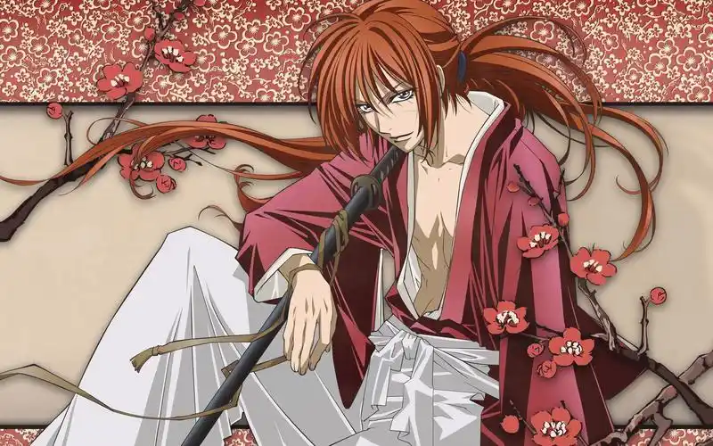 《浪客剑心》这便是动漫里,最帅的剑客之一了