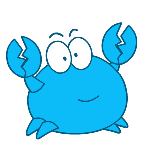 螃蟹小蓝表情