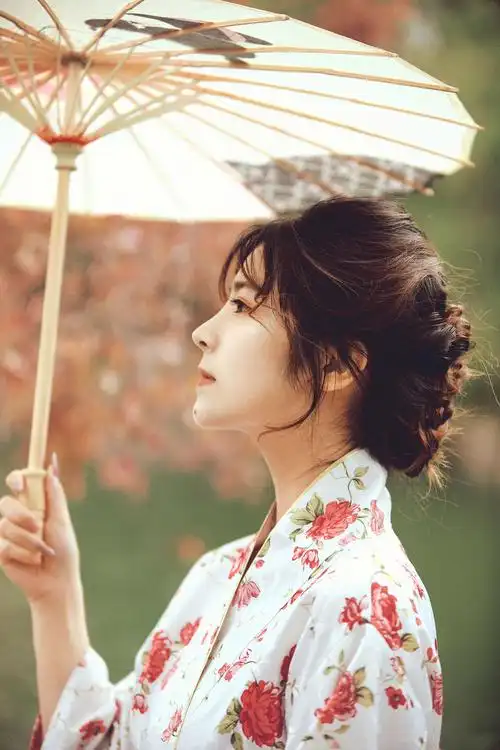 侧脸杀丨和服写真