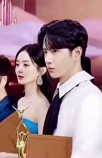 王一博和赵丽颖神仙同框这画面也太养眼了