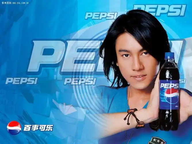 百事可乐蓝色风暴精美图片