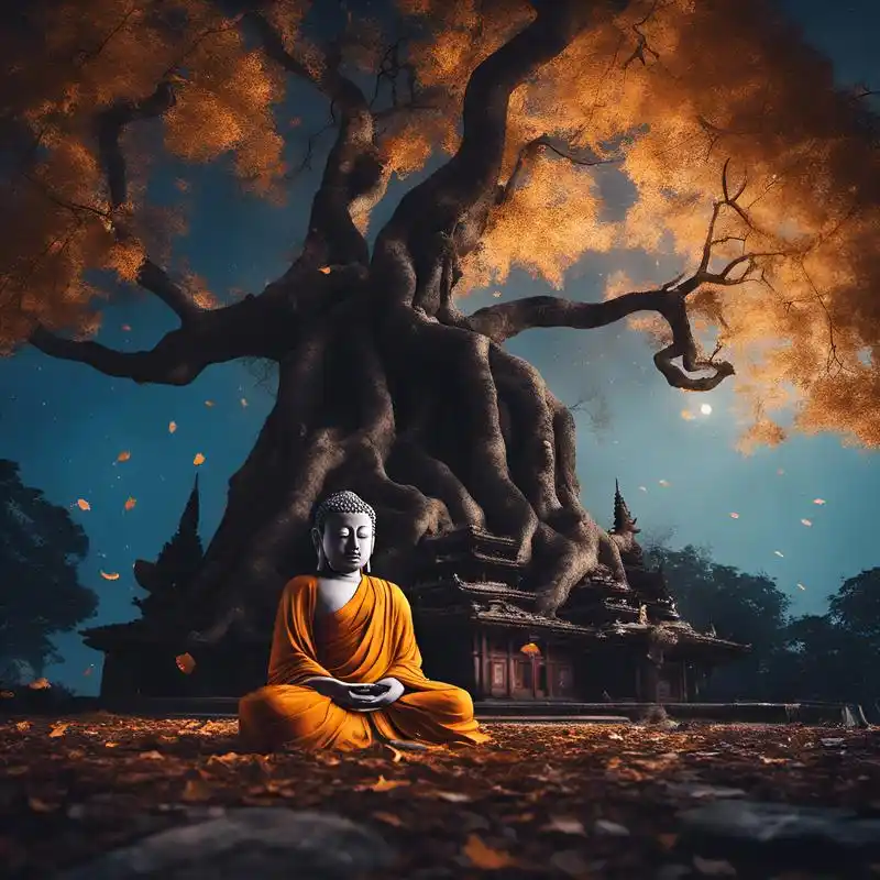 禅意佛教ai创作图片7p