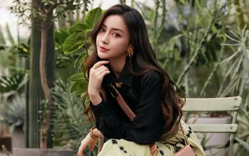 angelababy风姿优雅高清桌面壁纸