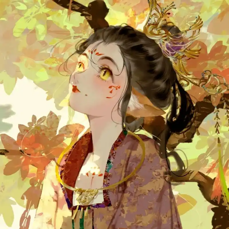 女生头像手绘古风动漫女生头像