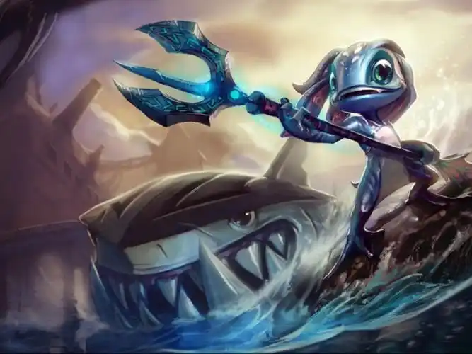 英雄联盟:【小鱼人——潮汐海灵 菲兹(中单)】