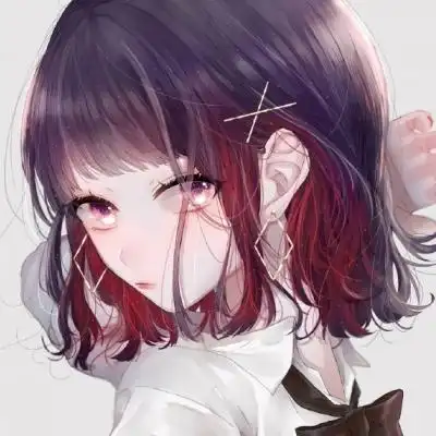 漫画高冷女生头像