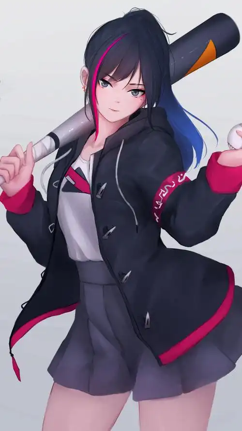 二次元动漫美女手机壁纸