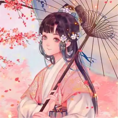 唯美梦幻古风动漫女生头像图片 小众高级优质古风动漫卡通女头_女生