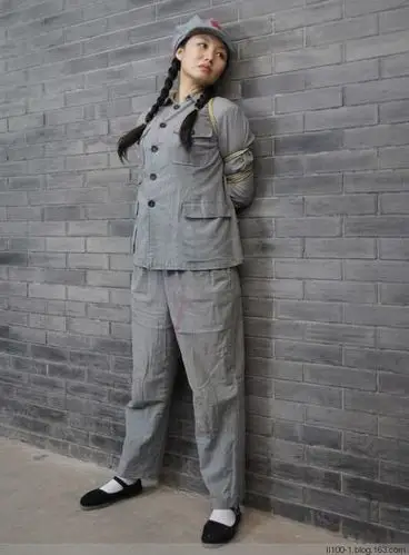 【布鞋情怀】朴素优雅的一带式布鞋(八路女兵)(105p)