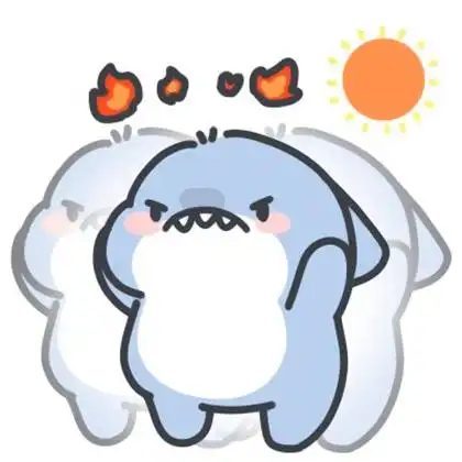 鲨鱼头像可爱动漫 高清超萌的动漫小鲨鱼头像图片_动漫头像_头像屋