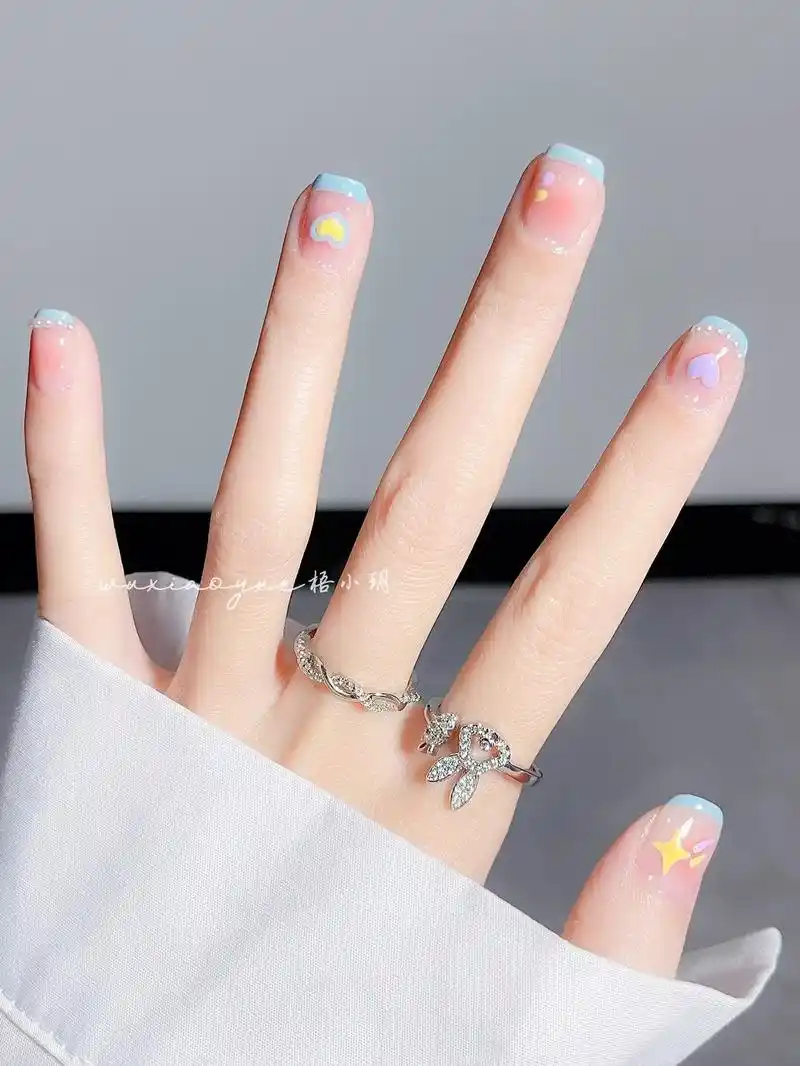 夏日小清新美甲97我不信这都拿不下你!这