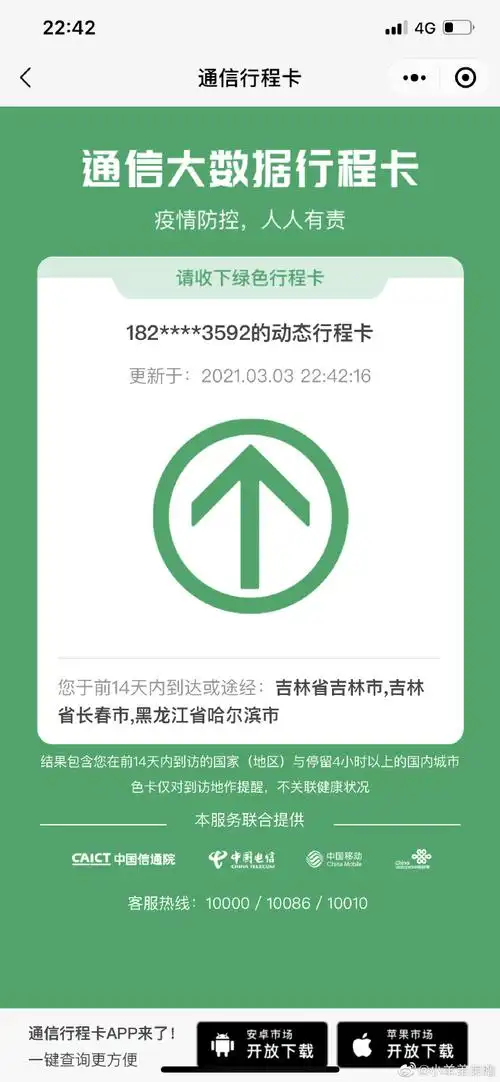 通信大数据行程卡# 为啥显示我没去过的地. 来自小羊弟弟噜 - 微博