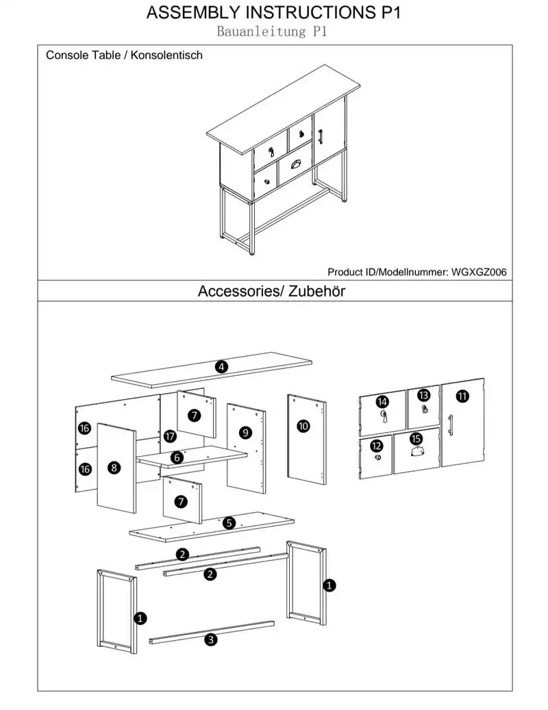 家具说明书#家具 - 抖音