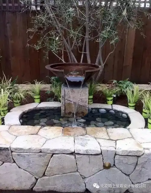 庭院设计|院落中的小水景