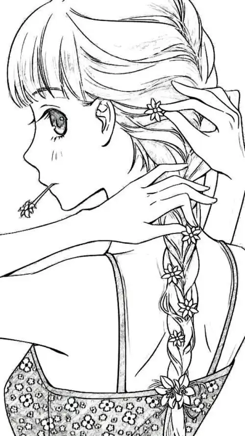 简单好画唯美的手绘简笔画