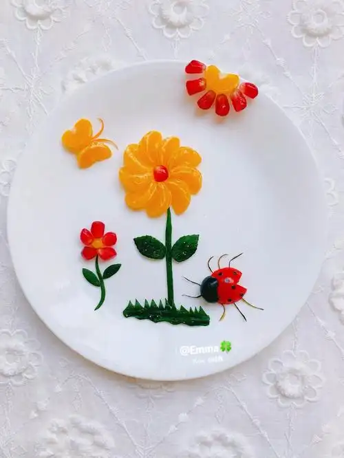 茄子#我的美食日记  #万物皆可盘饰  #生活需要仪式感  #创意水果拼盘