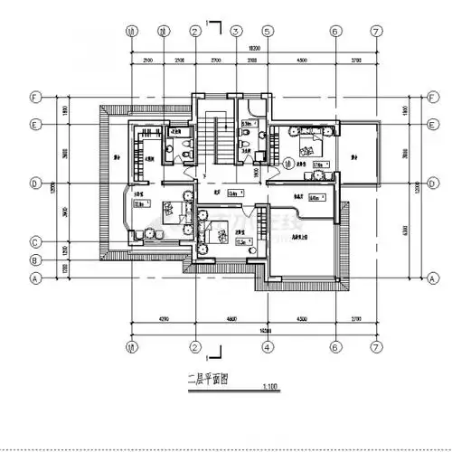 16套小区别墅住宅楼建筑设计施工cad图纸(含说明)