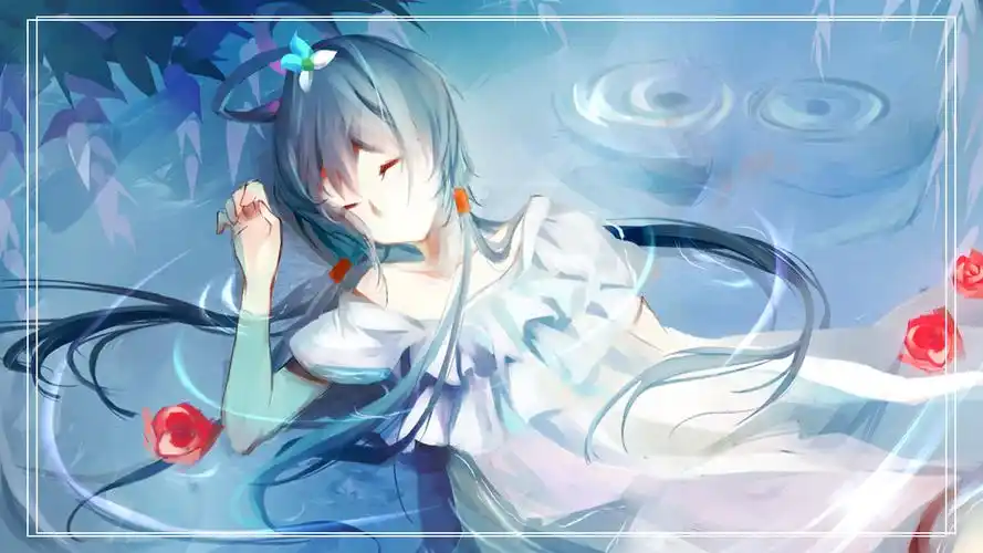 唯美大图鉴赏:歌姬洛天依福利图