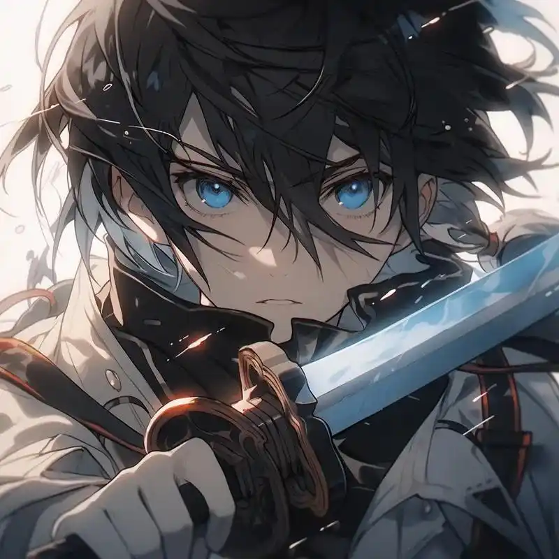 持剑男.#优质头像 #动漫头像 #二次元 #旧漫 #巅峰赛 - 抖音