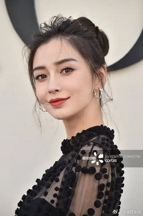 视觉中国拍的angelababy#来看生图的神angelababy