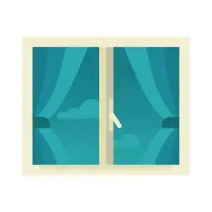 卡通窗户图标素材下载